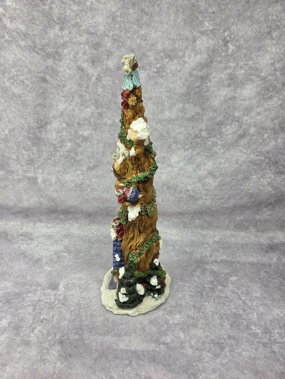 Mice Christmas Tree House Mouse  16.5" Resin 1994 Ranger